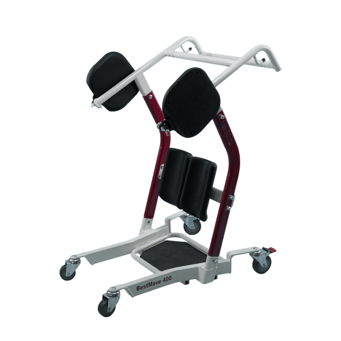 Bestcare BestMove STA400 Standing Transfer Aid With Foot Rest And Knee Pad Right Side View