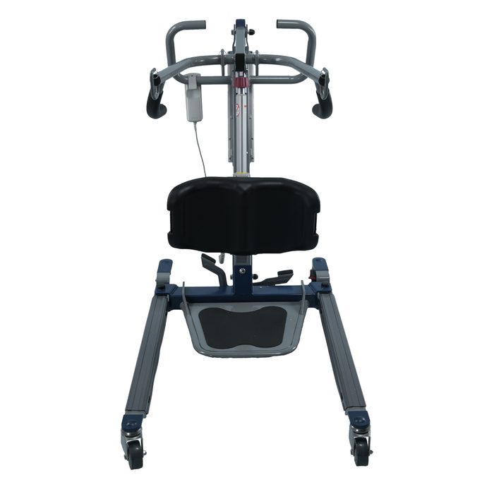 Bestcare BestStand ProCare SA400 Sit to Stand Lift With Foot Plate And Knee Pads Front View