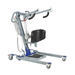 Bestcare BestStand SA500 Sit to Stand Lift With Foot Plate And Knee Pads In Left Side View
