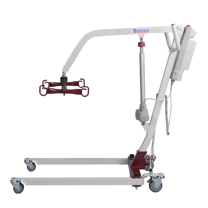 Bestcare Bestlift PL228 Full Body Patient Lift in side view base position