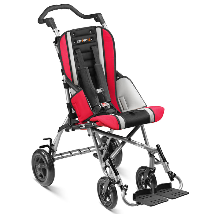 Circle Specialty Red Strive EZ Stroller Lightweight Pediatric Positioning and Mobility Support