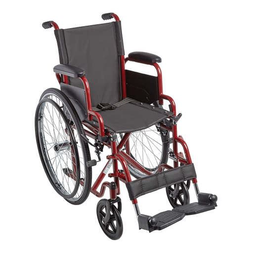 Red Circle Specialty Ziggo Lightweight Manual Wheelchair for Kids and Teens Adjustable, Durable, and Comfortable Mobility Solution
