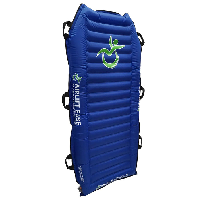 Climbing Steps Airlift Ease Inflatable Stretcher Side Angle View