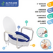 Climbing Steps AltiCare 5 Non Slip Raised Toilet Seat Product Features View