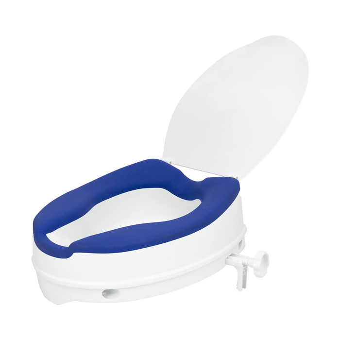 Climbing Steps AltiCare 5 Non Slip Raised Toilet Seat Without Handle View