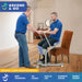 Climbing Steps Ascend Go Sit to Stand Patient Lift With Patient And Caregiver View