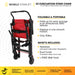 Climbing Steps EZ Evacuation Chair Foldable And Inclusions View