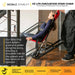 Climbing Steps EZ LITE Evacuation Chair With Patient And Responders Assisting Going Down Stairs View