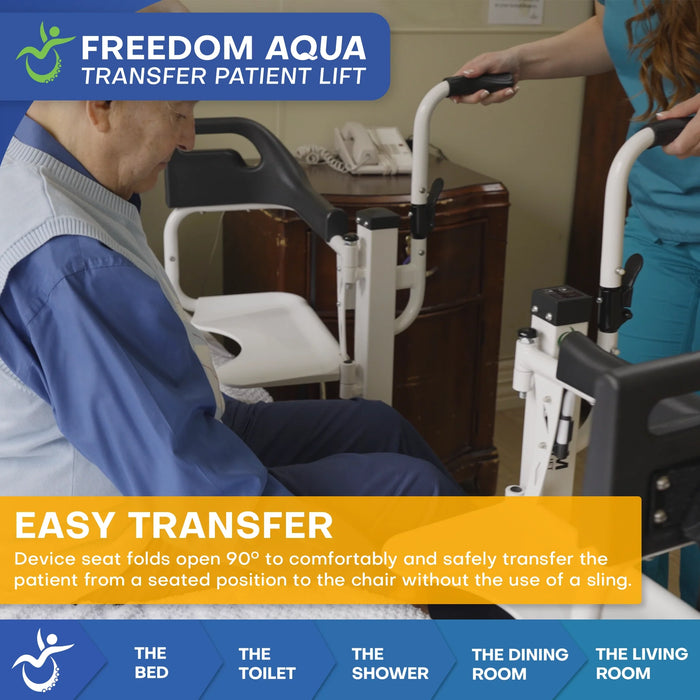 Climbing Steps | Freedom Aqua Waterproof Patient Lift