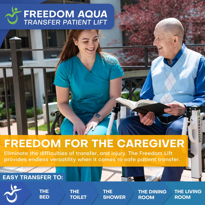 Climbing Steps | Freedom Aqua Waterproof Patient Lift