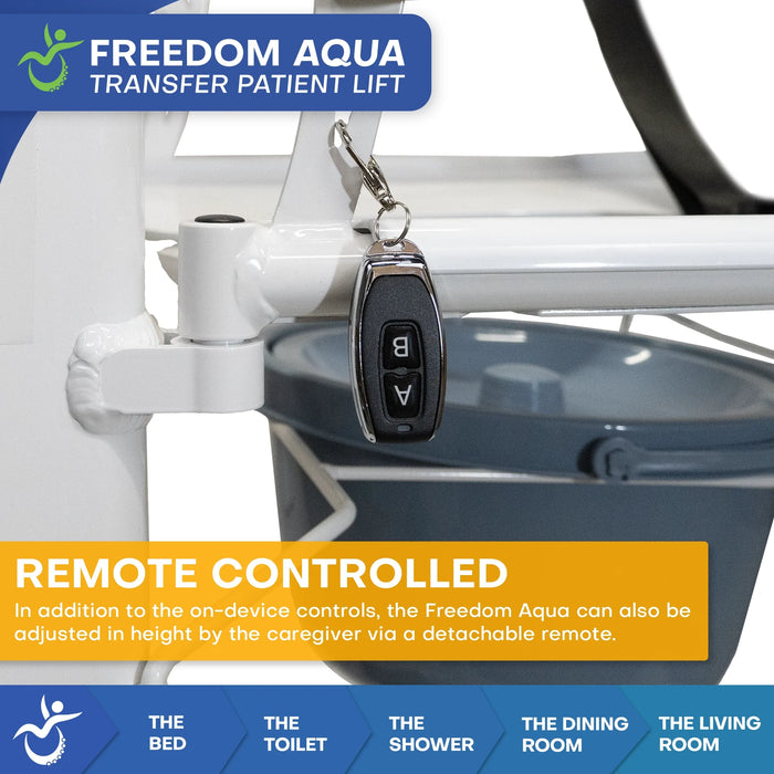 Climbing Steps | Freedom Aqua Waterproof Patient Lift
