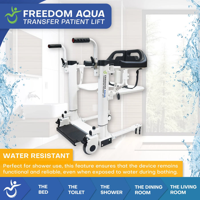 Climbing Steps | Freedom Aqua Waterproof Patient Lift