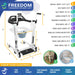 Climbing Steps Freedom Transfer Patient Lift Dimensions View