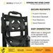 Climbing Steps Genesis Flex Transport Chair and Portable Stairlift Chair Folded View