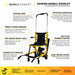 Climbing Steps Genesis Mobile Stairlift Chair Product Features View