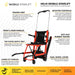 Climbing Steps Helix Mobile Stairlift Product Features View