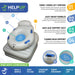 Climbing Steps HelpUp Fall Recovery Patient Lift Product Features Info Graphic View