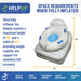 Climbing Steps HelpUp Fall Recovery Patient Lift Space Requirement Info Graphic View