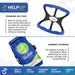 Climbing Steps HelpUp Fall Recovery Patient Lift Stand Aid Tool and Compact Storage Bag View