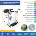 Climbing Steps Freedom Transfer Patient Lift Electric, Sling-Free Mobility Solution With Adjustable Height, Commode Access And Tool-Free Setup With Its Specifications