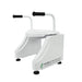 Climbing Steps White ArGo Electric Toilet Lift Side Angle View
