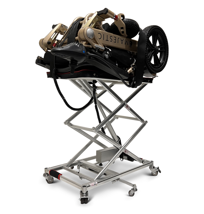 ComfyGO GO-Lift Lightweight Portable Lift Simplify Loading and Unloading of Mobility Devices with Electric Wheelchair 