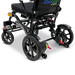 ComfyGO Glide Care G-5 Lightweight Foldable Electric Wheelchair Under rear view