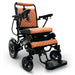 Taba ComfyGO MAJESTIC IQ-8000 Auto Folding Electric Wheelchair Lightweight, Airline-Friendly, and Travel Ready with footrest is wide, solid, and foldable, joystick controller is mounted on the right armrest