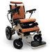 Taba ComfyGO MAJESTIC IQ-8000 Auto Folding Electric Wheelchair Lightweight, Airline-Friendly, and Travel Ready with footrest is wide, solid, and foldable, joystick controller is mounted on the right armrest