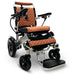 Taba ComfyGO MAJESTIC IQ-8000 Auto Folding Electric Wheelchair Lightweight, Airline-Friendly, and Travel Ready with footrest is wide, solid, and foldable, joystick controller is mounted on the right armrest