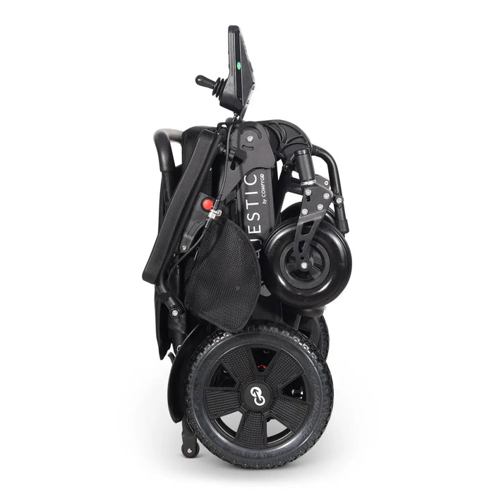 ComfyGO Majestic 440 HD Plus Heavy-Duty Foldable Bariatric Electric Wheelchair with Remote Control