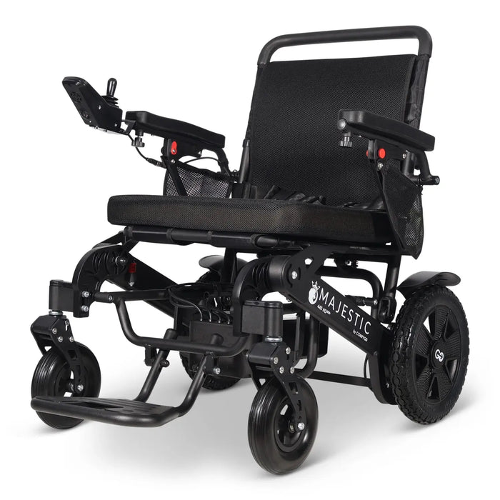 ComfyGO Majestic 440 HD Plus Heavy-Duty Bariatric Electric Wheelchair with Remote Control and 360 Joystick