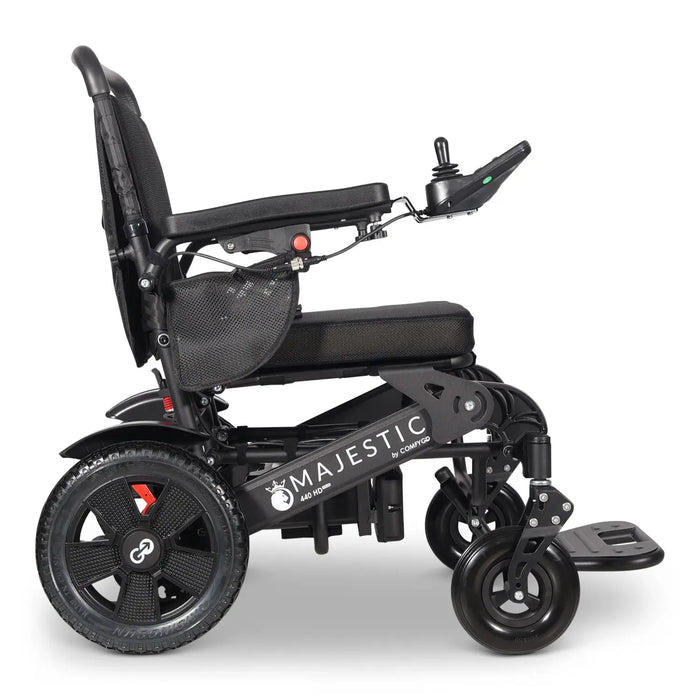 ComfyGO Majestic 440 HD Plus Heavy-Duty Foldable Bariatric Electric Wheelchair with Remote Control