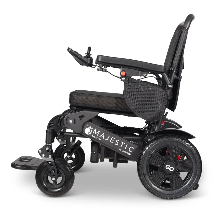 ComfyGO Majestic 440 HD Plus Comfortable Heavy-Duty Bariatric Electric Wheelchair with Remote Control