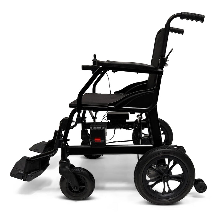 ComfyGO X-lite Ultra Lightweight Foldable Electric Wheelchair Travel Left Side