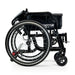 ComfyGO X1 Lightweight Manual Wheelchair Fully Folded Side View.