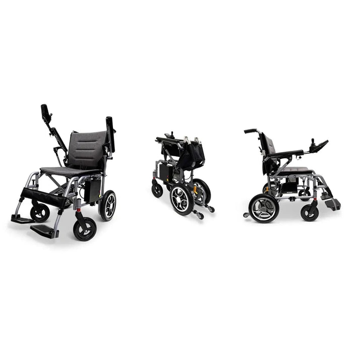 ComfyGo | X-7 Ultra-Lightweight Foldable Electric Wheelchair with Dual Batteries, 23-Mile Range and 265 lb Capacity