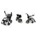 ComfyGo | X-7 Ultra-Lightweight Foldable Electric Wheelchair with Dual Batteries, 23-Mile Range and 265 lb Capacity