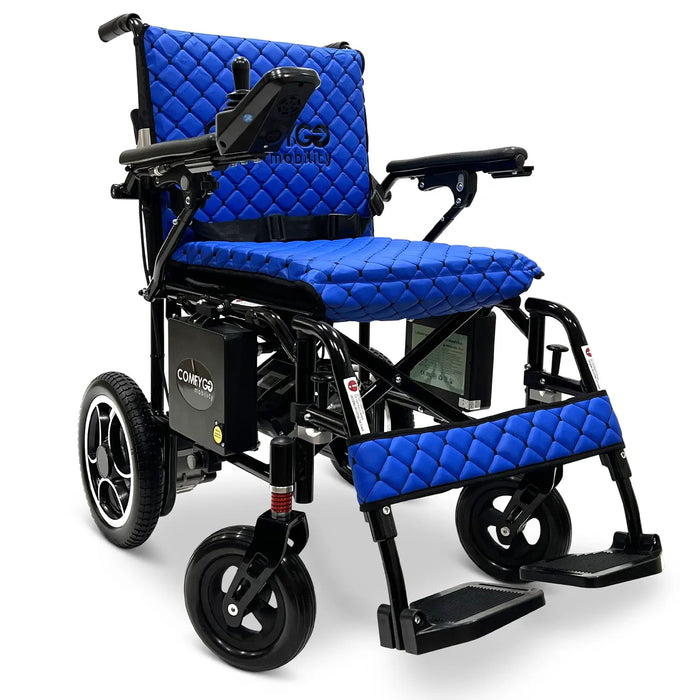 ComfyGo  X7-LE Ultra-Lightweight Electric Wheelchair with Dual Batteries, 23-Mile Range and 265 lb Capacity