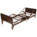CostCare B110C Semi Electric Homecare Bed In Elevated Head And Knee Section View