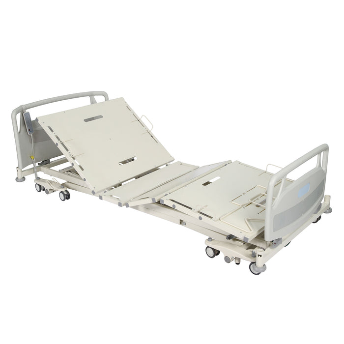 CostCare B333 Long-Term Care Low Profile Bed Low Height Head And Knee Section In Elevated Position View