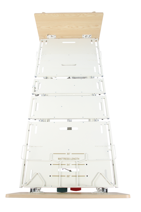 CostCare B337 Instant Wide LTC Low Bed Fully Flat Above View