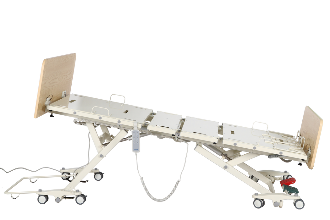CostCare B337 Instant Wide LTC Low Bed Trendelenburg Position View