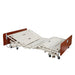 CostCare B359 Heavy Duty Bariatric Width Convertible LTC Low Bed Raised Head And Knee Section View