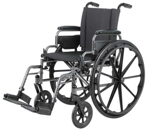 CostCare K1 Standard Manual Wheelchair With Swing Away Footrest View