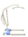 CostCare L511X Bariatric Electric Patient Lift With Spreader Bar, Right Side View