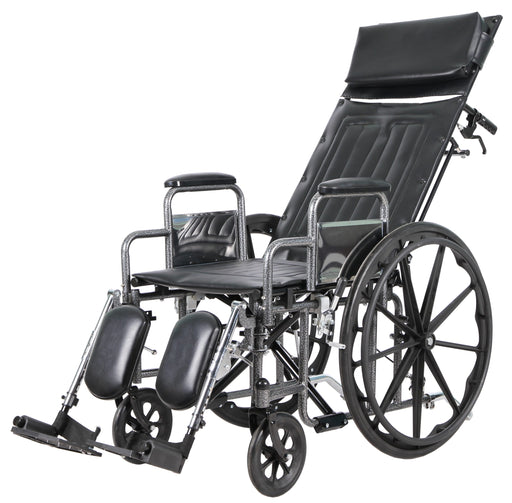 CostCare Reclining Wheelchair With Elevating Legrest View