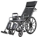 CostCare Reclining Wheelchair With Elevating Legrest View