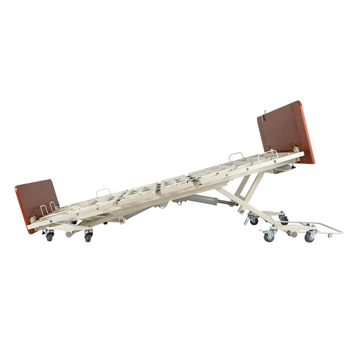 Durable Dynarex DB600 Bariatric HD Long-Term Care Bed Heavy-Duty Steel Frame with Adjustable Auto-Contour and Pressure-Relief Support for Bariatric Patients