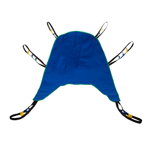 Durable Dynarex Bariatric Divided Leg Sling Durable Polyester with Suede Lining, 600 lb Capacity for Safe Patient Transfers from Bed or Wheelchair